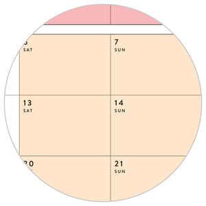 Q1 2026 QUARTERLY GIANT WALL CALENDAR (JANUARY - MARCH 2026) - RAINBOW WEEKENDS