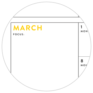 Q1 2026 QUARTERLY GIANT WALL CALENDAR (JANUARY - MARCH 2026) - RAINBOW WEEKENDS