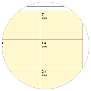 Q1 2026 QUARTERLY GIANT WALL CALENDAR (JANUARY - MARCH 2026) - RAINBOW WEEKENDS