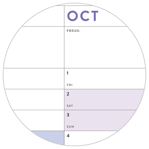 PRINTABLE SIX MONTH 2026 ACADEMIC YEAR WALL CALENDAR SET WITH RAINBOW WEEKENDS - INSTANT DOWNLOAD