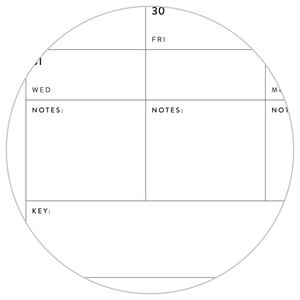 2025 - 2026 ACADEMIC WALL CALENDAR (AUGUST START) | SCHOOL CALENDAR | VERTICAL WITH RAINBOW WEEKENDS