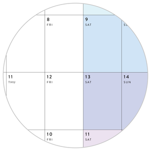 NEW FORMAT! GIANT 2026 ANNUAL WALL CALENDAR | HORIZONTAL WITH ALIGNED WEEKENDS