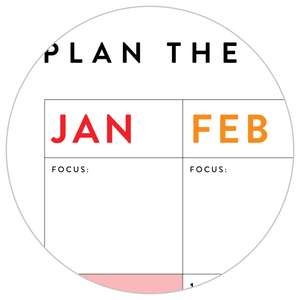 GIANT 2026 ANNUAL WALL CALENDAR | VERTICAL WITH RAINBOW WEEKENDS