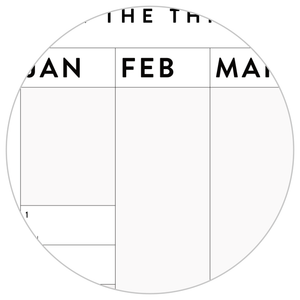 NEW! PRINTABLE VERTICAL 2026 WALL CALENDAR WITH ALIGNED GRAY WEEKENDS - INSTANT DOWNLOAD