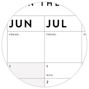 2026 - 2027 ACADEMIC WALL CALENDAR (JUNE START) | VERTICAL WITH GRAY WEEKENDS