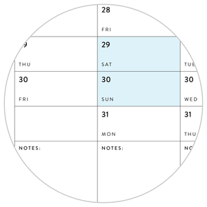 2026- 2027 ACADEMIC WALL CALENDAR (JUNE START) | VERTICAL WITH RAINBOW WEEKENDS