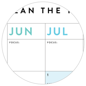 2026- 2027 ACADEMIC WALL CALENDAR (JUNE START) | VERTICAL WITH RAINBOW WEEKENDS