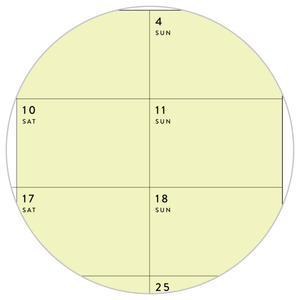 Q2 2026 QUARTERLY GIANT WALL CALENDAR (APRIL - JUNE 2026) - RAINBOW WEEKENDS