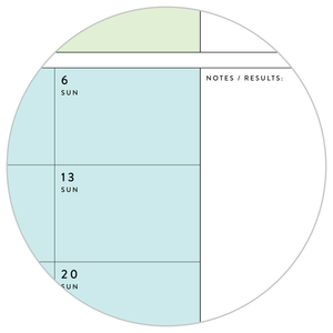 PRINTABLE Q2 (APRIL - JUNE) 2026 QUARTERLY WALL CALENDAR (RAINBOW) - INSTANT PDF DOWNLOAD