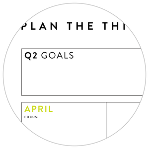 Q2 2026 QUARTERLY GIANT WALL CALENDAR (APRIL - JUNE 2026) - RAINBOW WEEKENDS