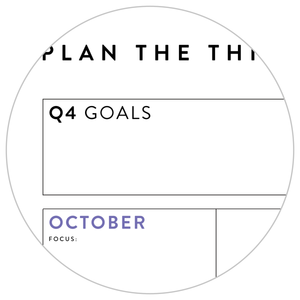 Q4 2026 QUARTERLY GIANT WALL CALENDAR (OCTOBER - DECEMBER 2026) - RAINBOW WEEKENDS