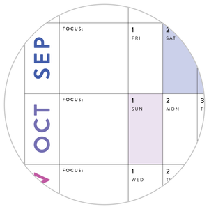 PRINTABLE 2025 - 2026 ACADEMIC WALL CALENDAR (JULY START) | HORIZONTAL WITH RAINBOW WEEKENDS - INSTANT DOWNLOAD