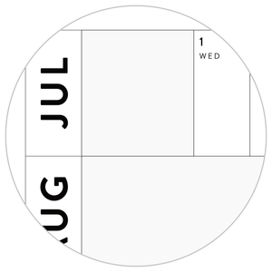 NEW! PRINTABLE JULY START 2026 - 2027 HORIZONTAL ACADEMIC WALL CALENDAR WITH ALIGNED GRAY WEEKENDS - INSTANT DOWNLOAD PRINT UP TO 48" x 36"