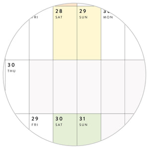 NEW! Giant 2026-2027 JULY START Wall Calendar with Aligned Weekends | Mid-Year Student Teacher College Family Academic Planner
