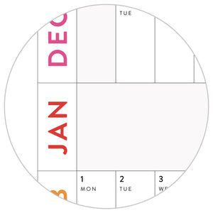 NEW! Giant 2026-2027 JULY START Wall Calendar with Aligned Weekends | Mid-Year Student Teacher College Family Academic Planner
