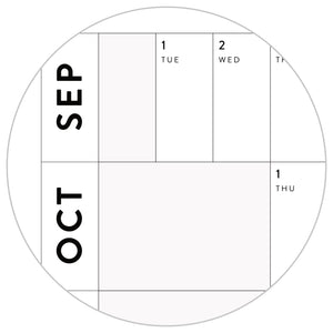 NEW! Giant 2026-2027 SEPTEMBER START Wall Calendar with Aligned Weekends | Student Teacher Classroom Mid-Year/ Academic Planner - Gray