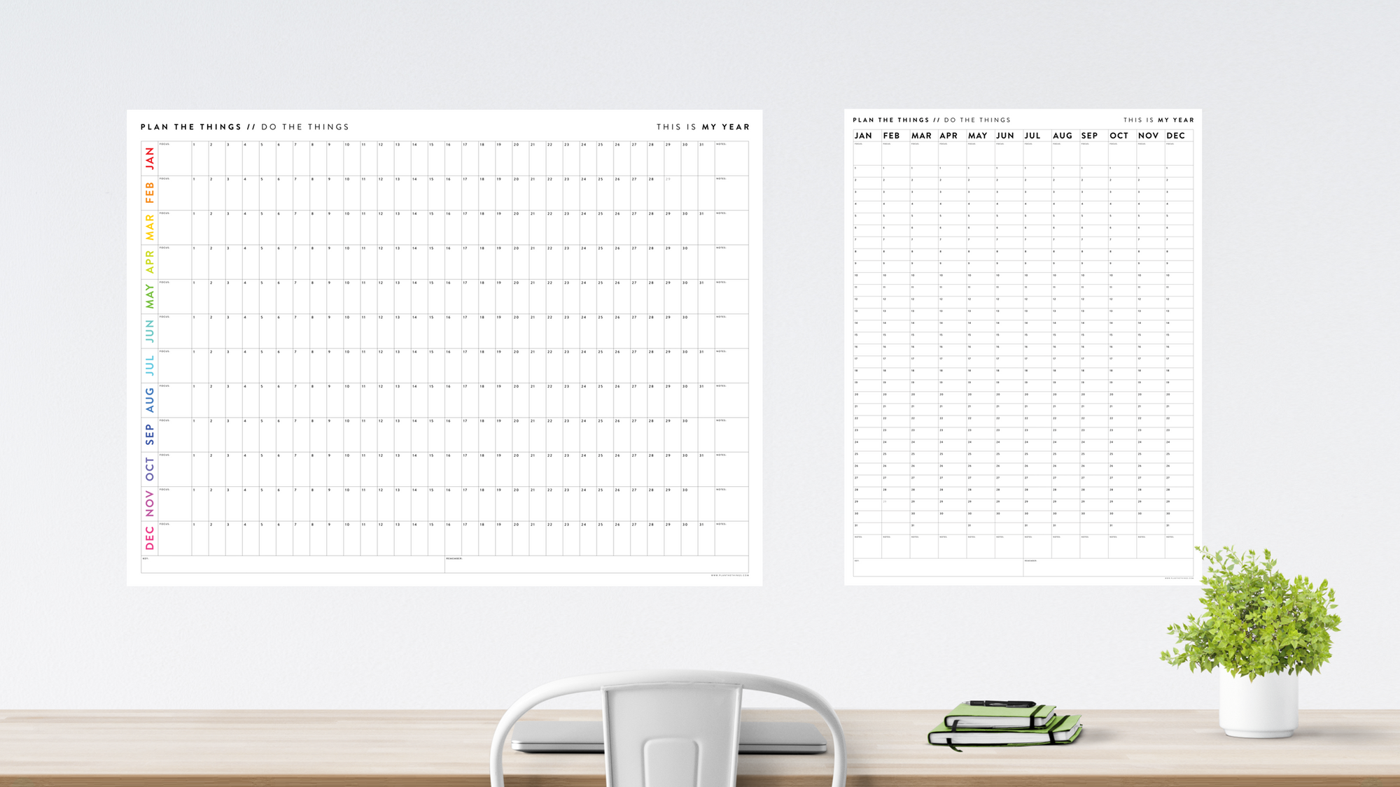 PERPETUAL ANNUAL WALL CALENDARS