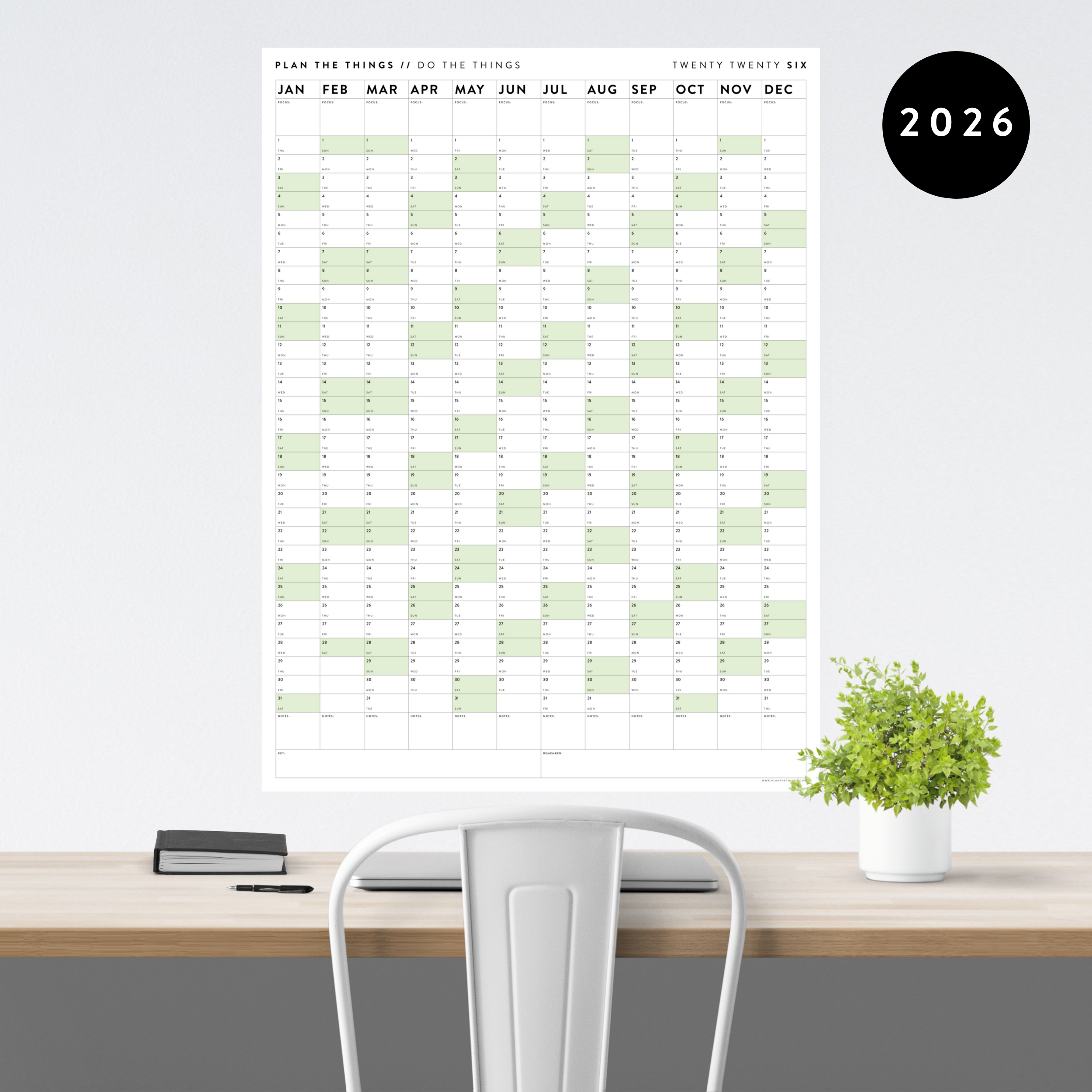 Kalender 2026-2027 | Terminplaner Mit 3 Monaten Übersicht