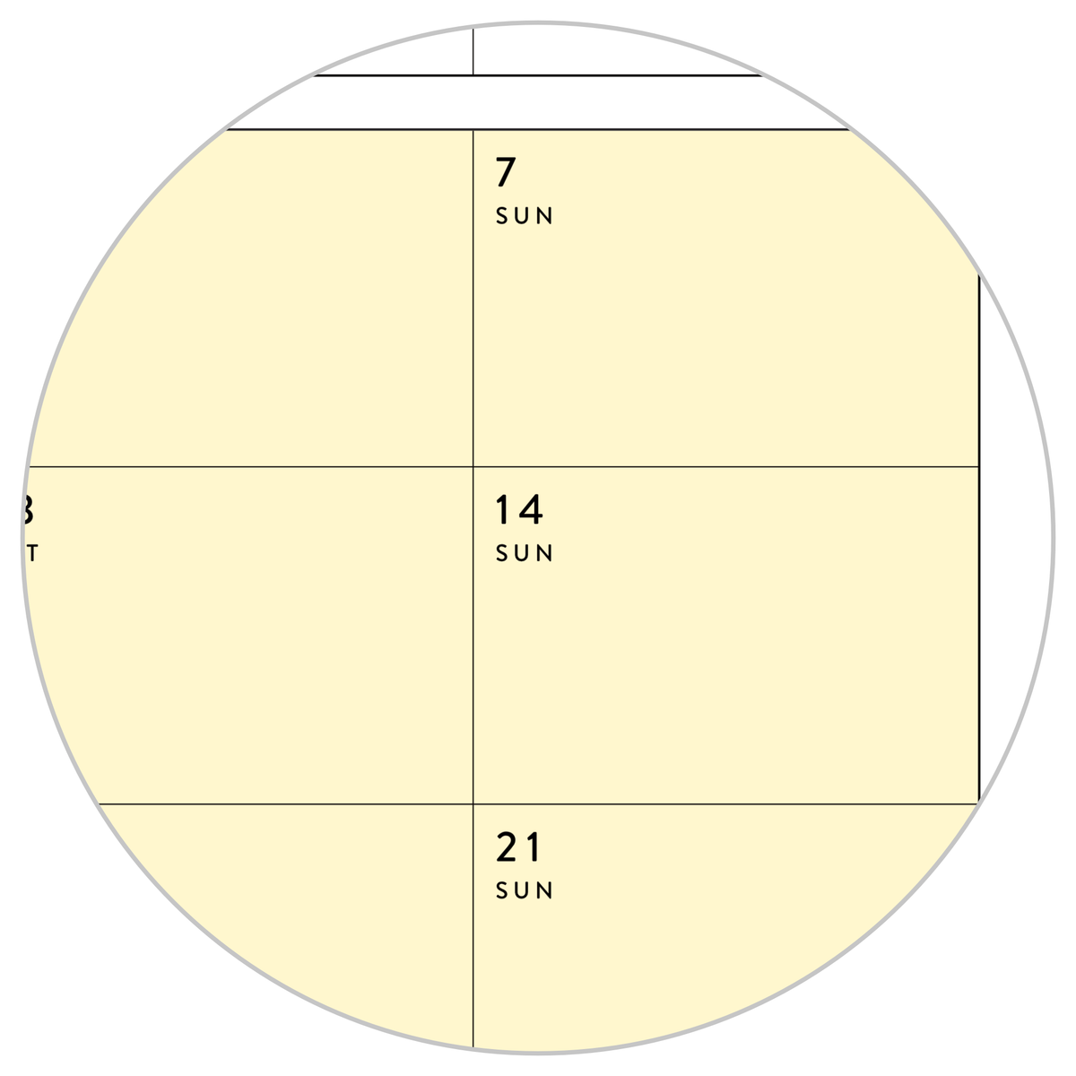 Q1 2026 QUARTERLY GIANT WALL CALENDAR (JANUARY - MARCH 2026) - RAINBOW WEEKENDS