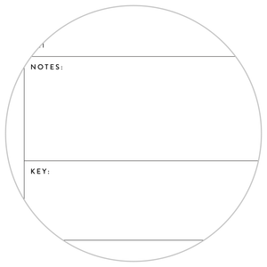 PRINTABLE SIX MONTH 2026 WALL CALENDAR (JANUARY TO JUNE) MINIMAL / CLEAR - INSTANT DOWNLOAD