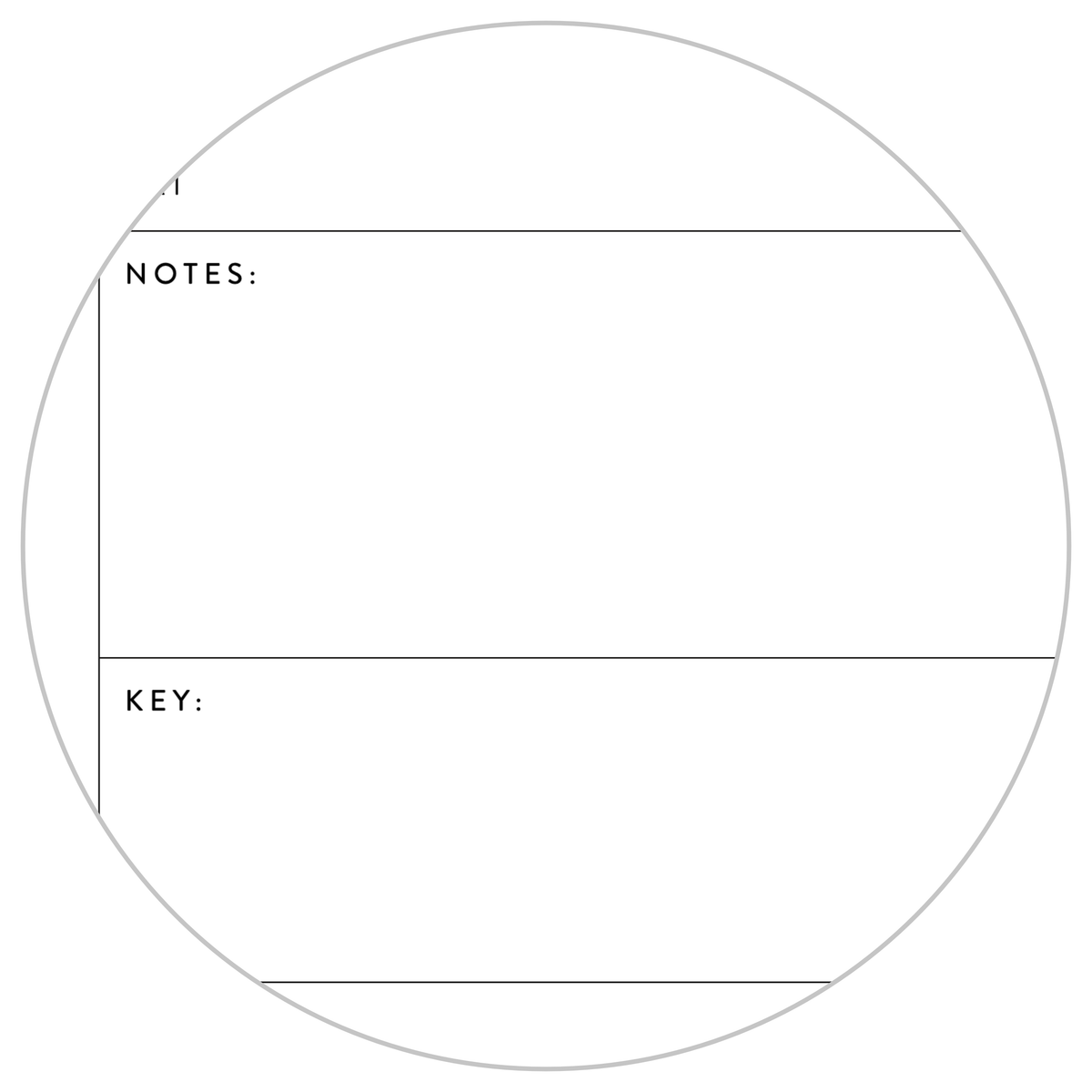 SIX MONTH 2026 GIANT WALL CALENDAR (JANUARY TO JUNE)  MINIMAL / CLEAR