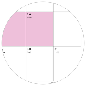 PRINTABLE 6' x 3' MASSIVE 2025 SIMPLIFIED  WALL CALENDAR WITH RAINBOW WEEKENDS - INSTANT DOWNLOAD