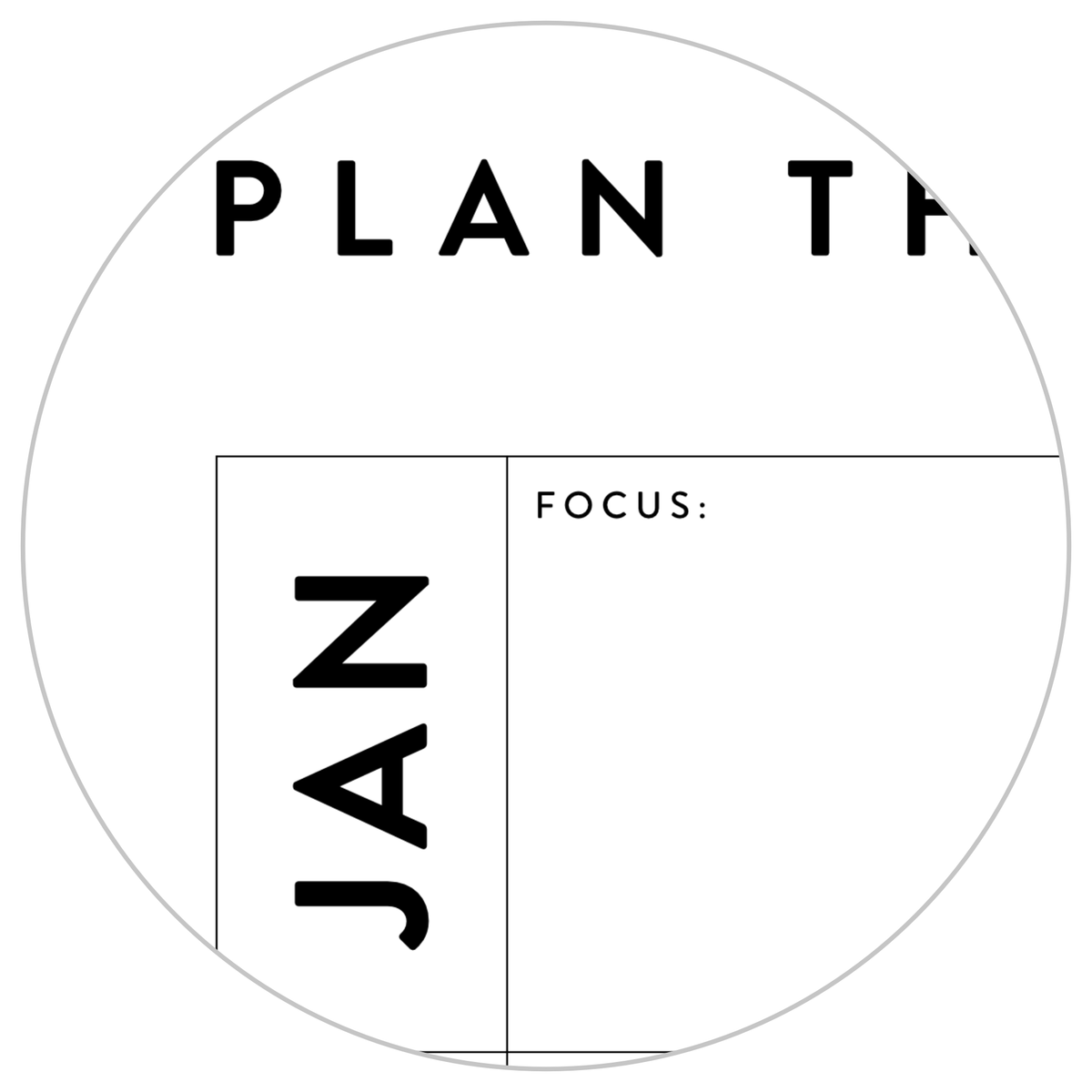 PRINTABLE 2026 HORIZONTAL WALL CALENDAR - MINIMAL - INSTANT DOWNLOAD