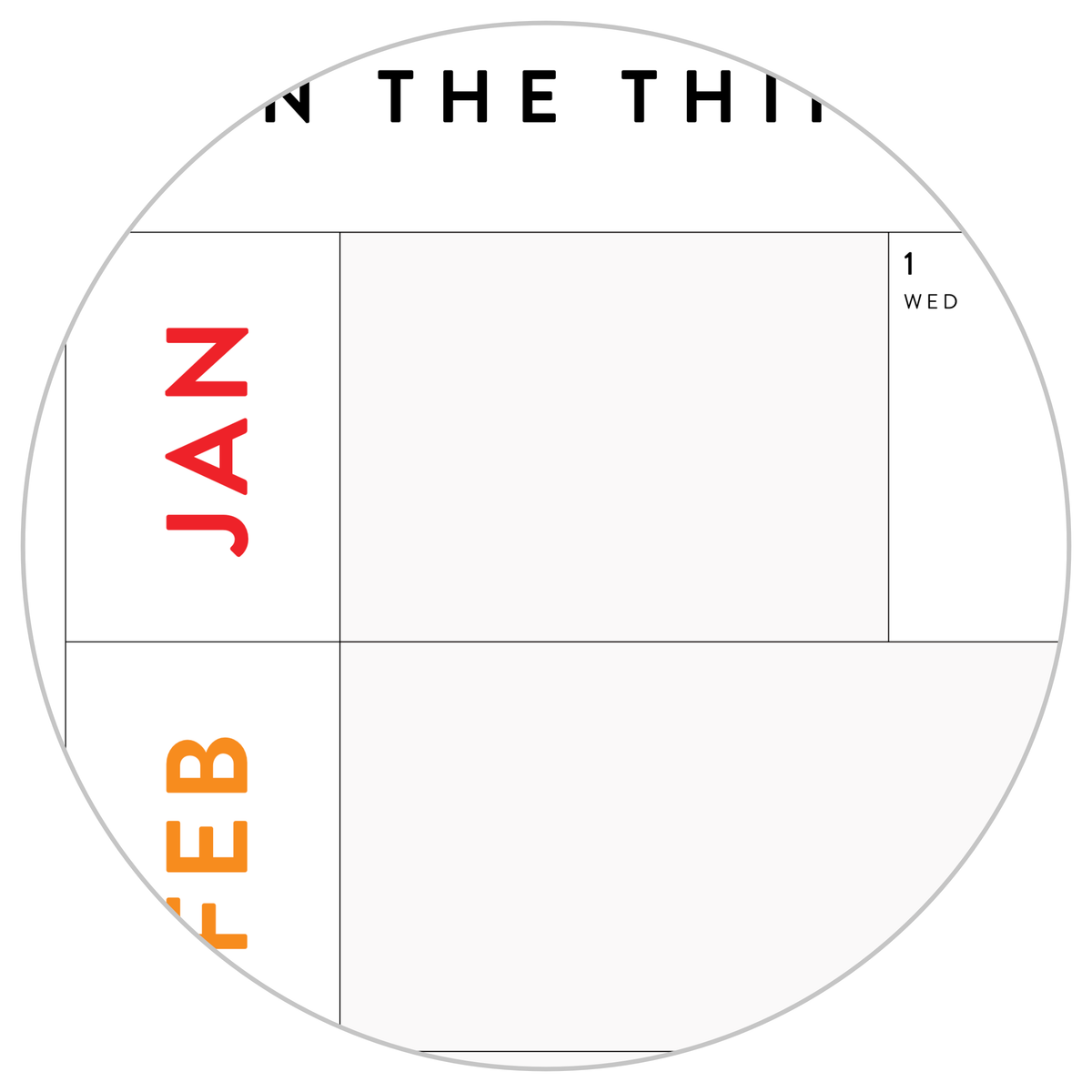 NEW FORMAT! GIANT 2026 ANNUAL WALL CALENDAR | HORIZONTAL WITH ALIGNED WEEKENDS