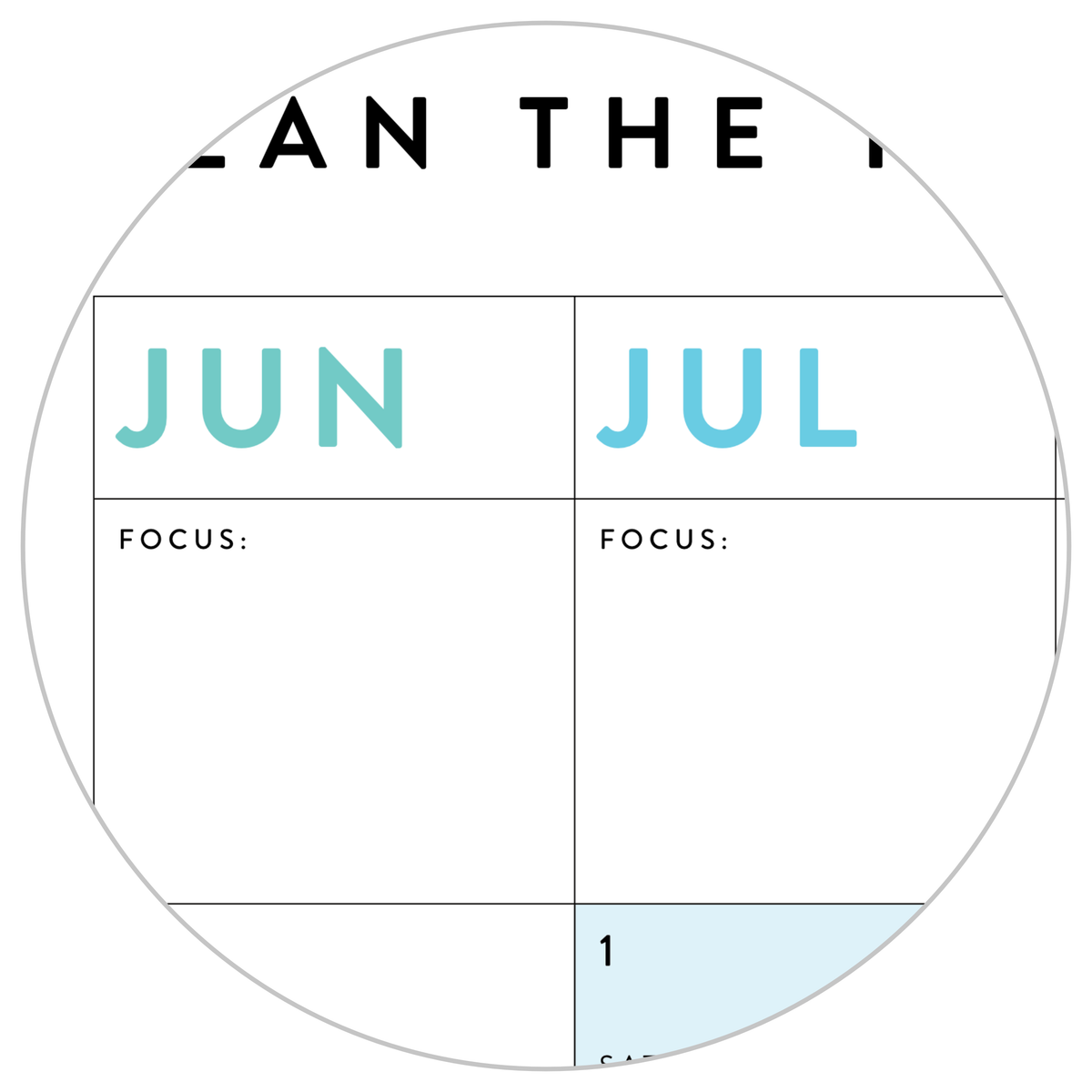 2025 - 2026 ACADEMIC WALL CALENDAR (JUNE START) | VERTICAL WITH RAINBOW WEEKENDS