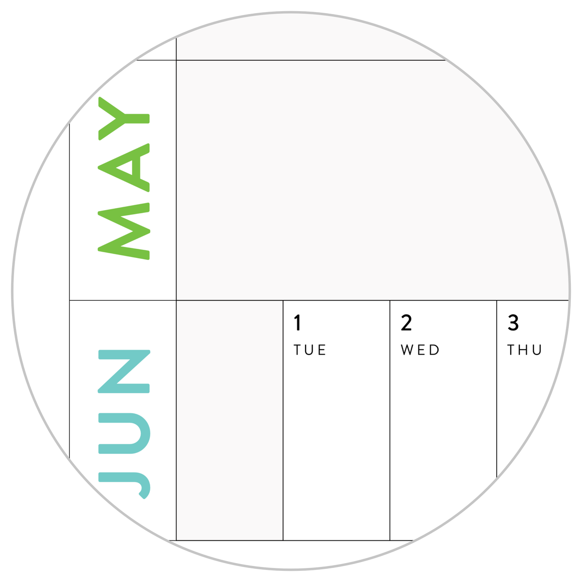 NEW! PRINTABLE JULY START 2026 - 2027 HORIZONTAL ACADEMIC WALL CALENDAR WITH ALIGNED RAINBOW WEEKENDS - INSTANT DOWNLOAD PRINT UP TO 48" x 36"