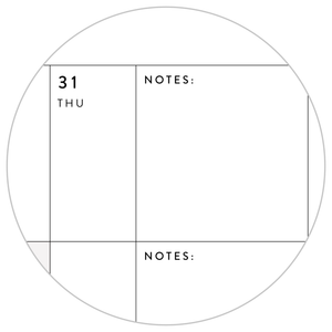PRINTABLE 2023 / 2024 ACADEMIC WALL CALENDAR (AUGUST START) | HORIZONTAL WITH GRAY / GREY WEEKENDS - INSTANT DOWNLOAD