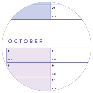 PRINTABLE 2023 FOUR MONTH WALL CALENDAR - SEPTEMBER - DECEMBER 2023 SUNDAY START - INSTANT DOWNLOAD (RAINBOW)