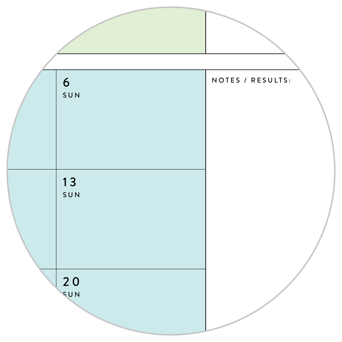 PRINTABLE Q2 (APRIL - JUNE) 2026 QUARTERLY WALL CALENDAR (RAINBOW) - INSTANT PDF DOWNLOAD