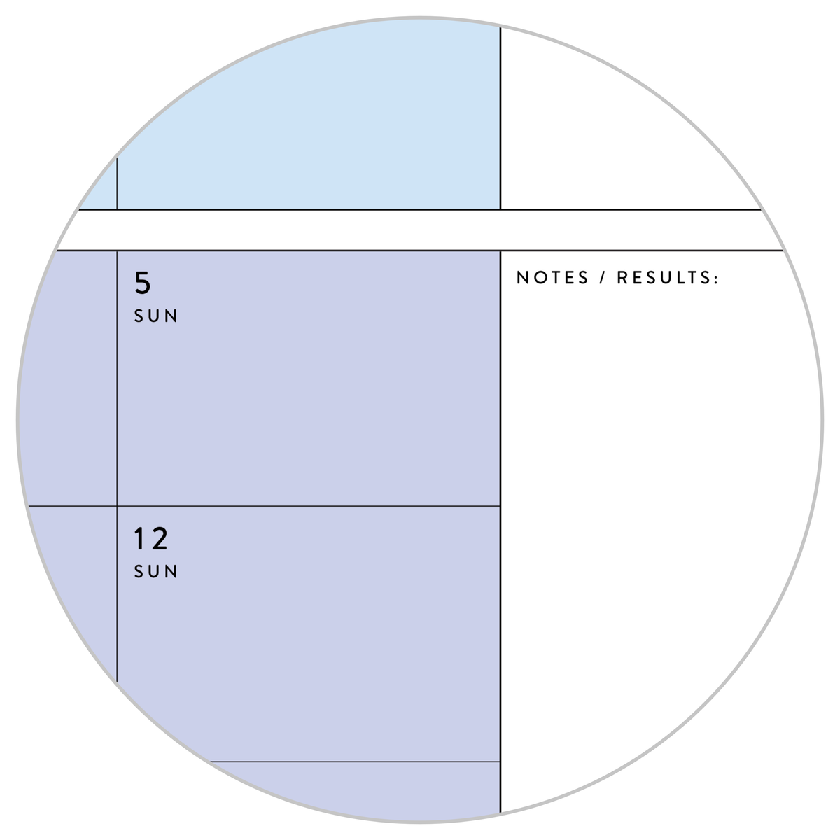 PRINTABLE 2026 QUARTERLY (Q1 + Q2 + Q3 + Q4) WALL CALENDAR BUNDLE (RAINBOW) - INSTANT DOWNLOAD