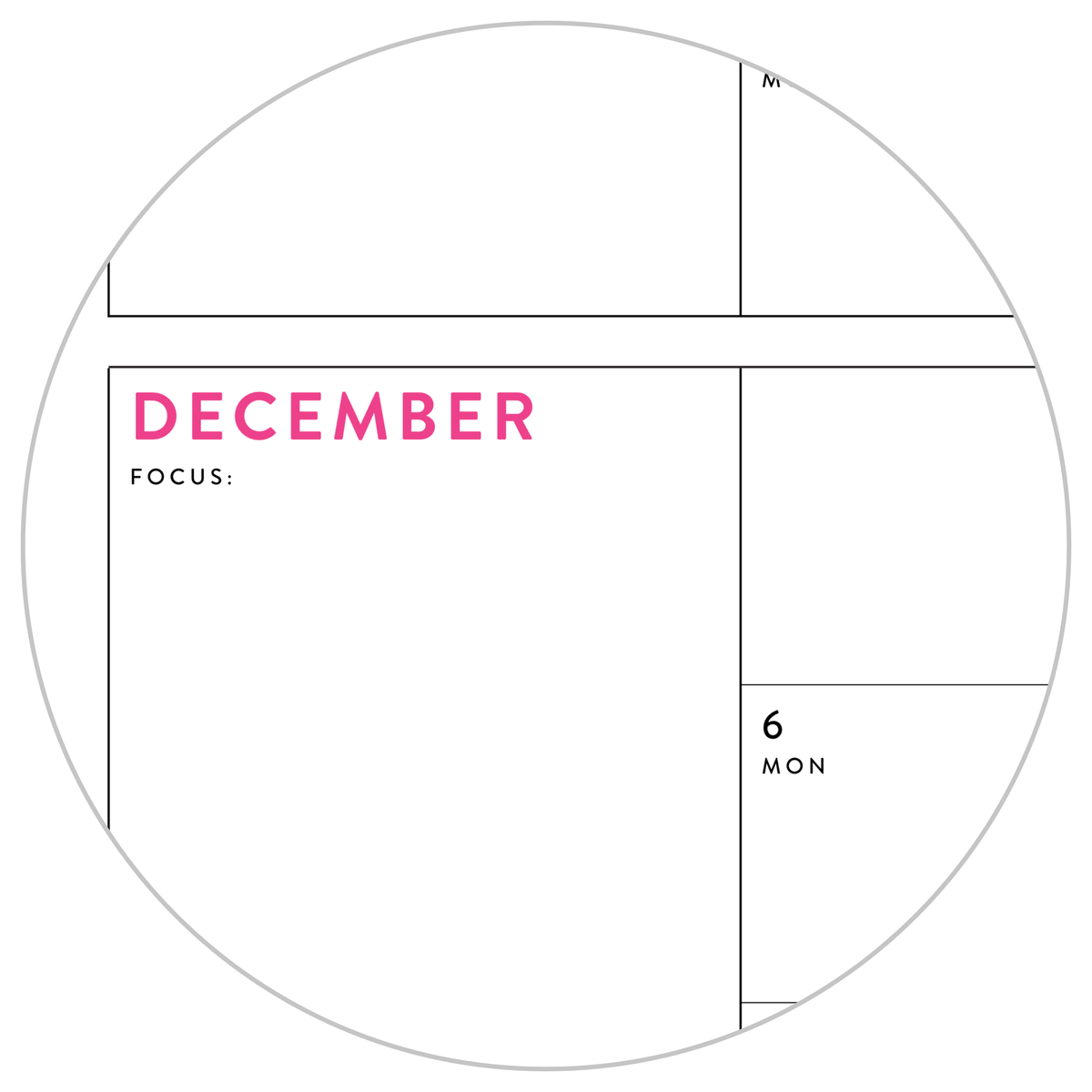 PRINTABLE Q4 (OCTOBER - DECEMBER) 2026 QUARTERLY WALL CALENDAR (RAINBOW) - INSTANT PDF DOWNLOAD