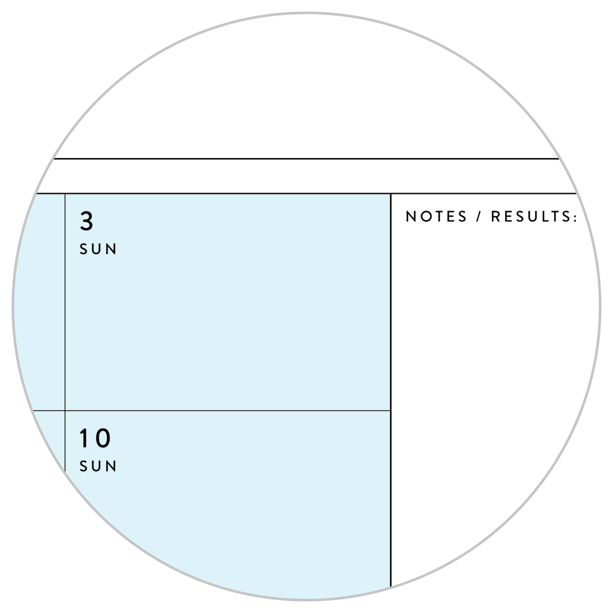 Q4 2024 QUARTERLY GIANT WALL CALENDAR (OCTOBER - DECEMBER 2024) - BLUE WEEKENDS