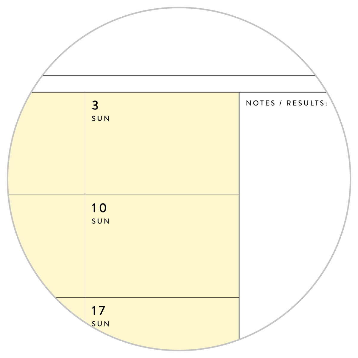 Q4 2024 QUARTERLY GIANT WALL CALENDAR (OCTOBER - DECEMBER 2024) - YELLOW WEEKENDS