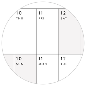 PRINTABLE 2023 / 2024 ACADEMIC WALL CALENDAR (AUGUST START) | HORIZONTAL WITH GRAY / GREY WEEKENDS - INSTANT DOWNLOAD