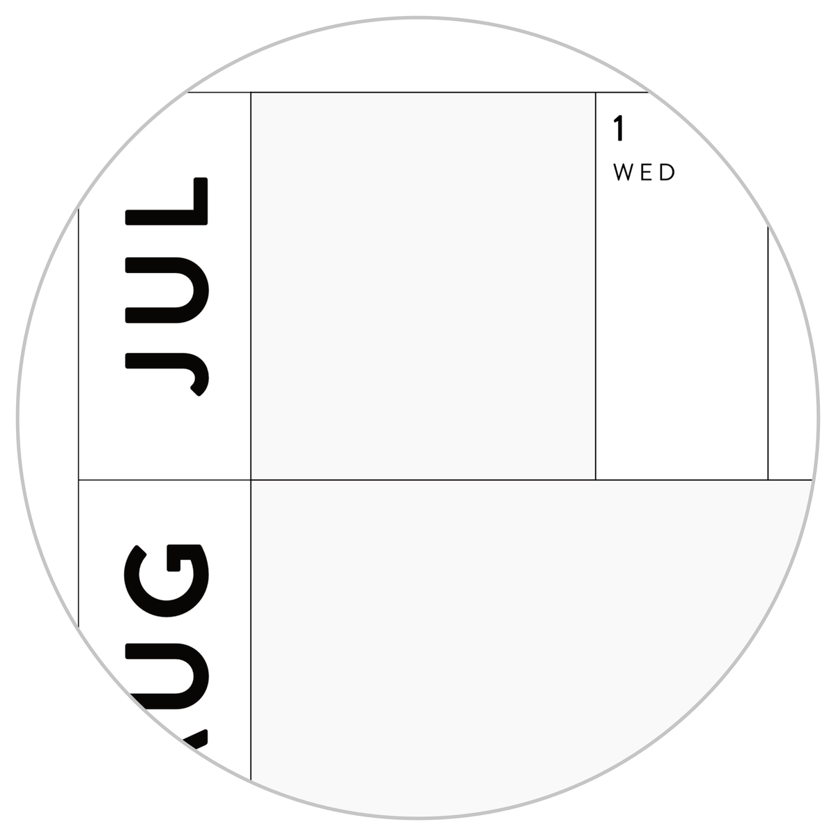 NEW! PRINTABLE JULY START 2026 - 2027 HORIZONTAL ACADEMIC WALL CALENDAR WITH ALIGNED GRAY WEEKENDS - INSTANT DOWNLOAD PRINT UP TO 48" x 36"