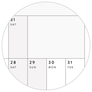 NEW! PRINTABLE SEPTEMBER START 2026 - 2027 HORIZONTAL ACADEMIC WALL CALENDAR WITH ALIGNED GRAY WEEKENDS - INSTANT DOWNLOAD