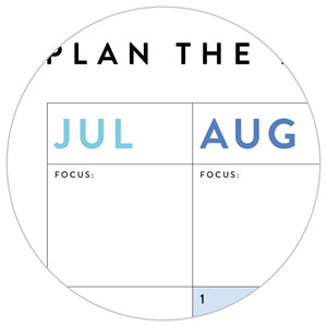 2026 - 2027 JULY Start Academic Wall Calendar | Mid-Year Monthly Planner | Annual Academic Vertical Family Student Teacher (Rainbow)