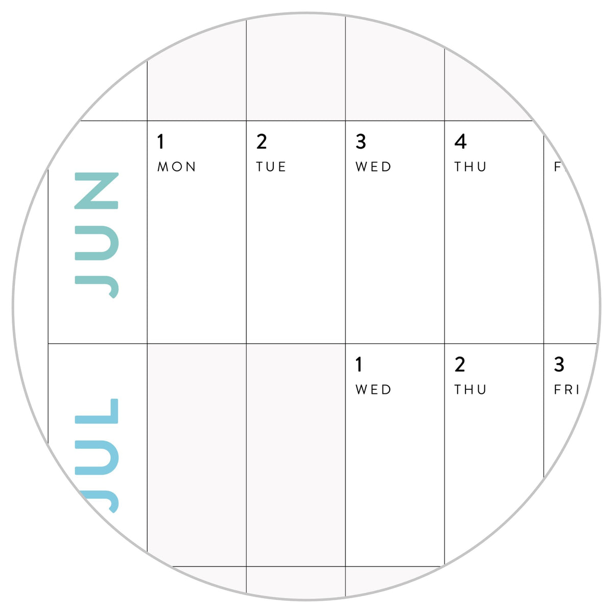 NEW! Giant 2026-2027 SEPTEMBER START Wall Calendar with Aligned Weekends | Student Teacher Classroom Mid-Year/ Academic Planner - Rainbow