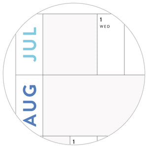 NEW! Giant 2026-2027 JULY START Wall Calendar with Aligned Weekends | Mid-Year Student Teacher College Family Academic Planner