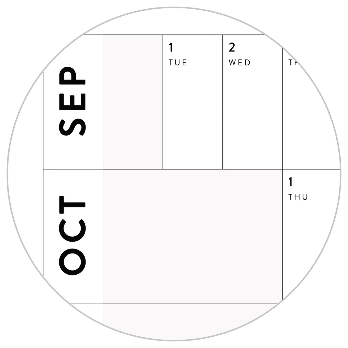 NEW! Giant 2026-2027 SEPTEMBER START Wall Calendar with Aligned Weekends | Student Teacher Classroom Mid-Year/ Academic Planner - Gray