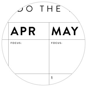 PRINTABLE VERTICAL 2024 WALL CALENDAR WITH BLUE WEEKENDS - INSTANT DOWNLOAD