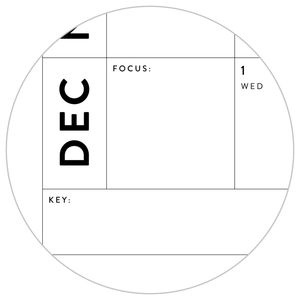 GIANT 2023 WALL CALENDAR | HORIZONTAL WITH GRAY WEEKENDS