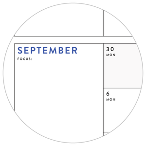 Q3 2022 QUARTERLY GIANT WALL CALENDAR (JULY - SEPTEMBER 2022) - RAINBOW WEEKENDS
