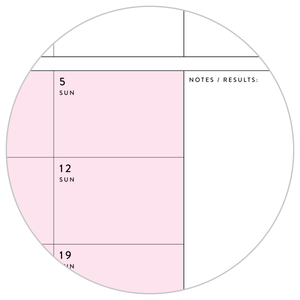 Q4 2023 QUARTERLY GIANT WALL CALENDAR (OCTOBER - DECEMBER 2023) - RAINBOW WEEKENDS