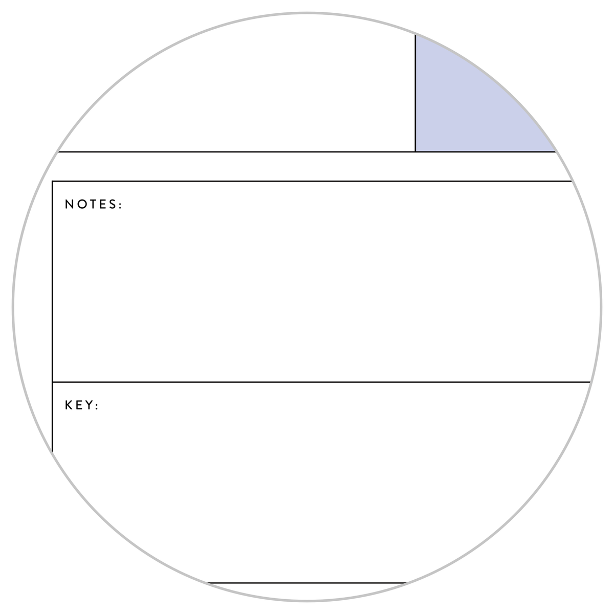 PRINTABLE UNDATED QUARTERLY WALL CALENDAR - SUNDAY START - RAINBOW (3) WEEKENDS - INSTANT DOWNLOAD